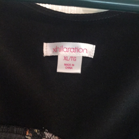 Black Dress with Yellow & Pink Flowers - Picture 4 of 7